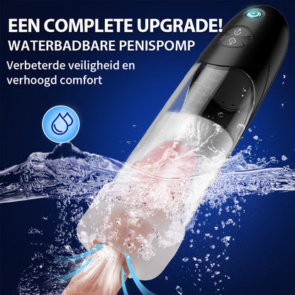 Verzending op 30 januari WaterSamurai - Vacuümzuiging met Super Waterdichte Penis Erectie