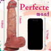 Realistische siliconen dildo 9,8 inch handsfree spel levensechte anale G-spotstimulator