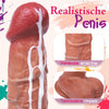 Realistische siliconen dildo 9,8 inch handsfree spel levensechte anale G-spotstimulator